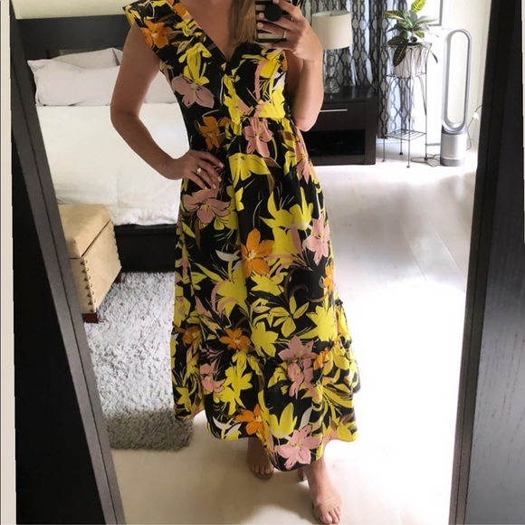 Printed Sleeveless Maxi Dress - Picture 3 of 6